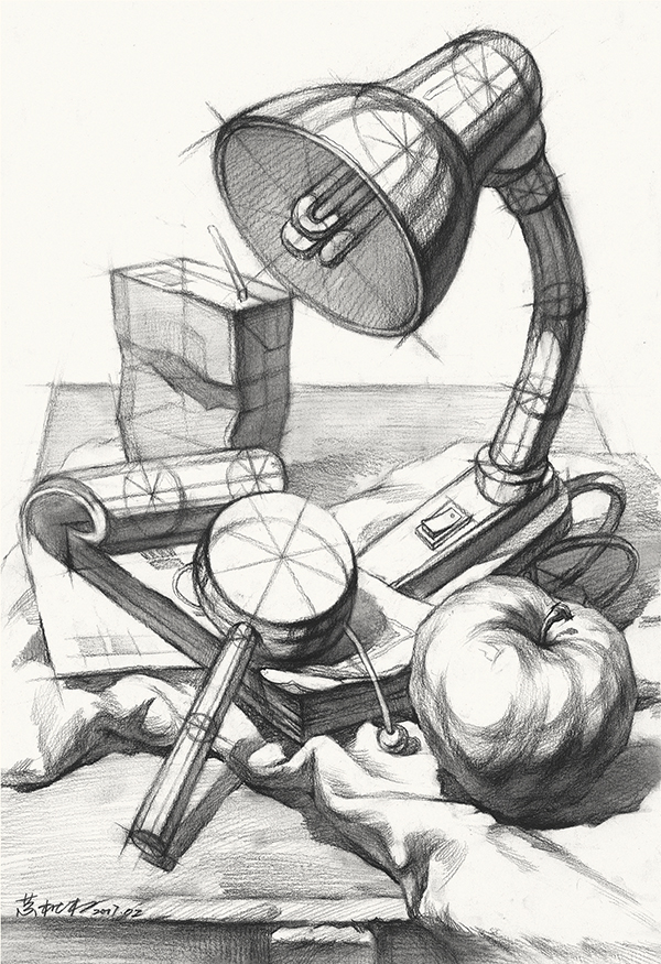 素描靜物作品