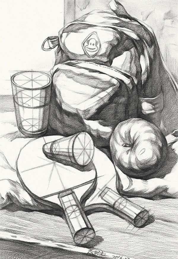 素描靜物作品